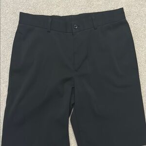 Slazenger Black Flat Front Shorts